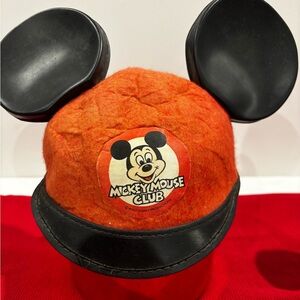 Vintage 1960s Mickey Mouse Club Felt Ear Hats – Walt Disney Productions –  Pair